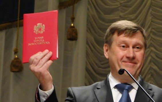 Анатолий Локоть увеличил доход на посту мэра Новосибирска